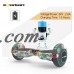 UL2272 Certified TOP LED 6.5" Hoverboard Two Wheel Self Balancing Scooter Chrome GOLD   